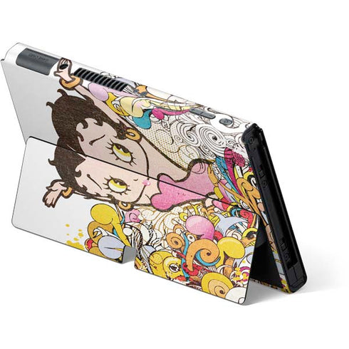 Betty Boop Hands Up Nintendo Switch OLED (2021) Skin